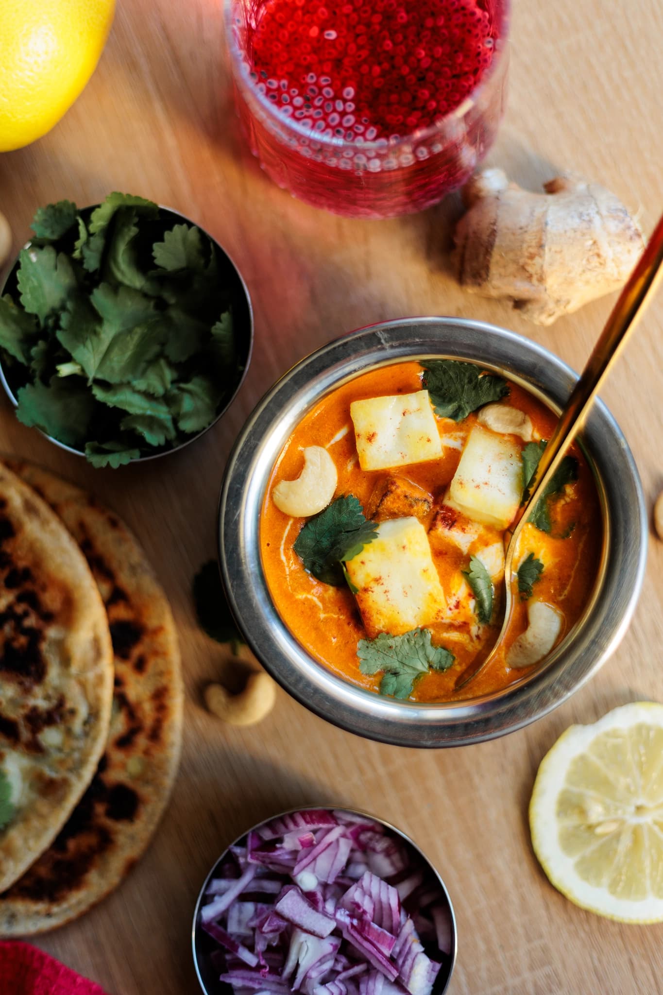 Photo d'un plat indien 