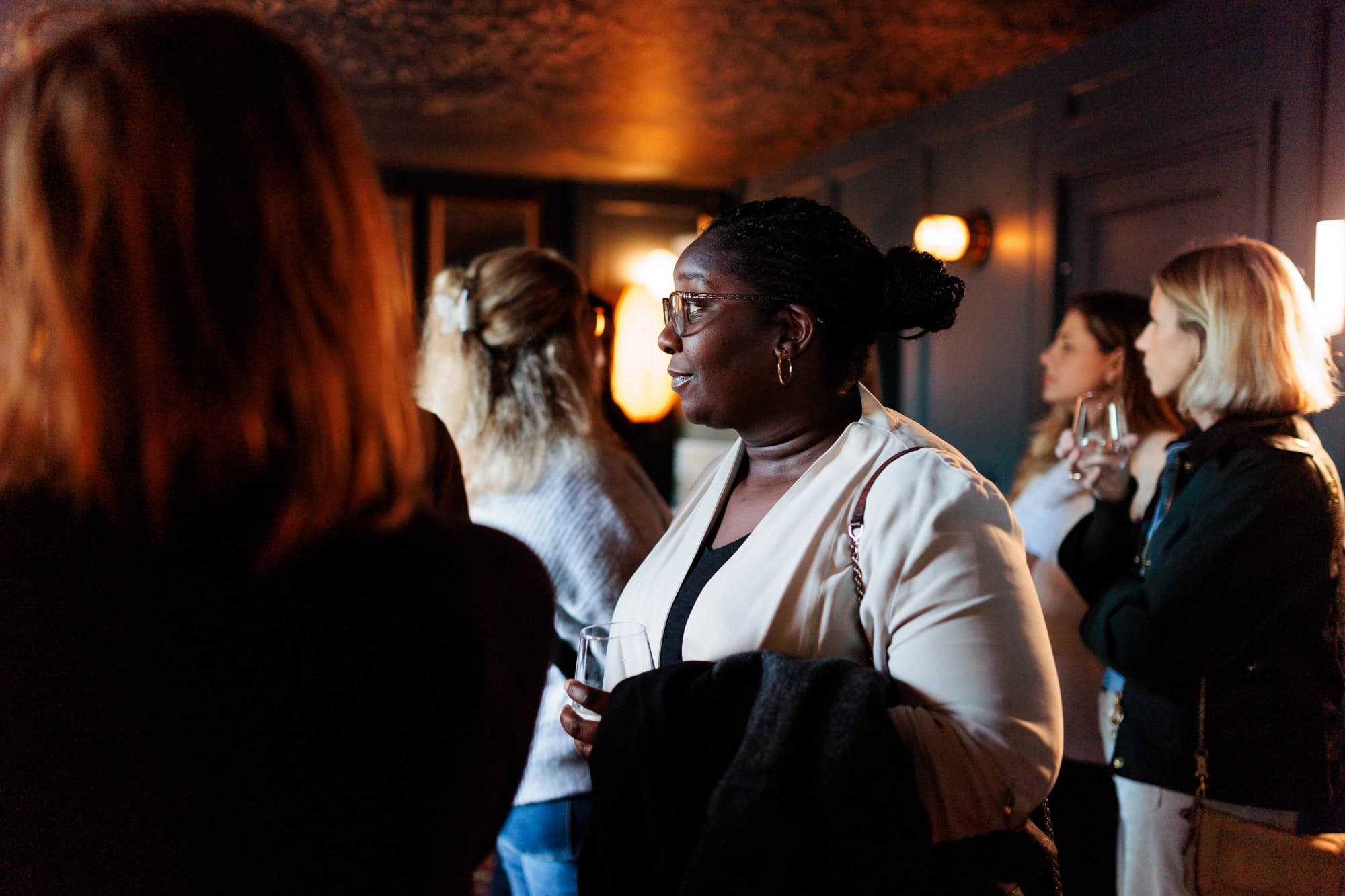 Soirée entre femmes dans un restaurant à l'Isle-Adam dans le Val d'Oise